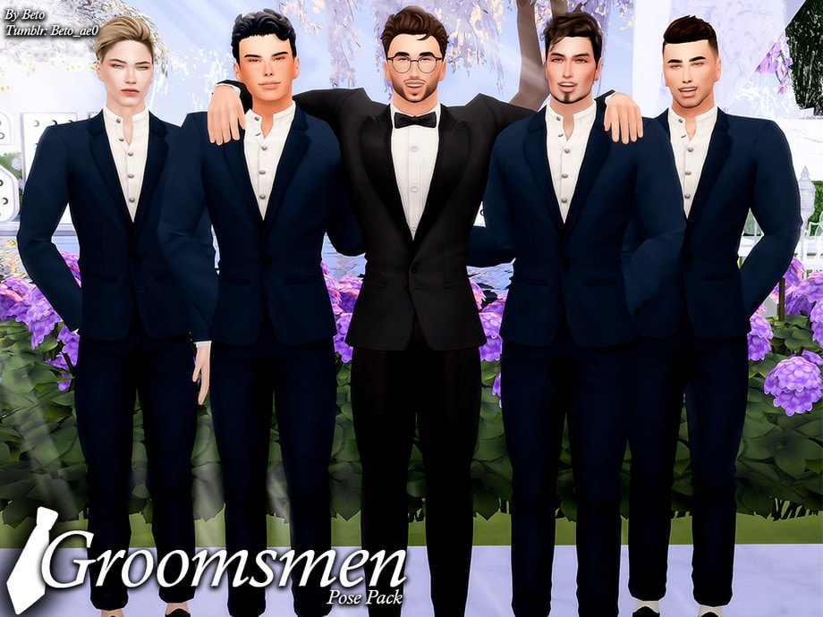 Groomsman Pose Pack