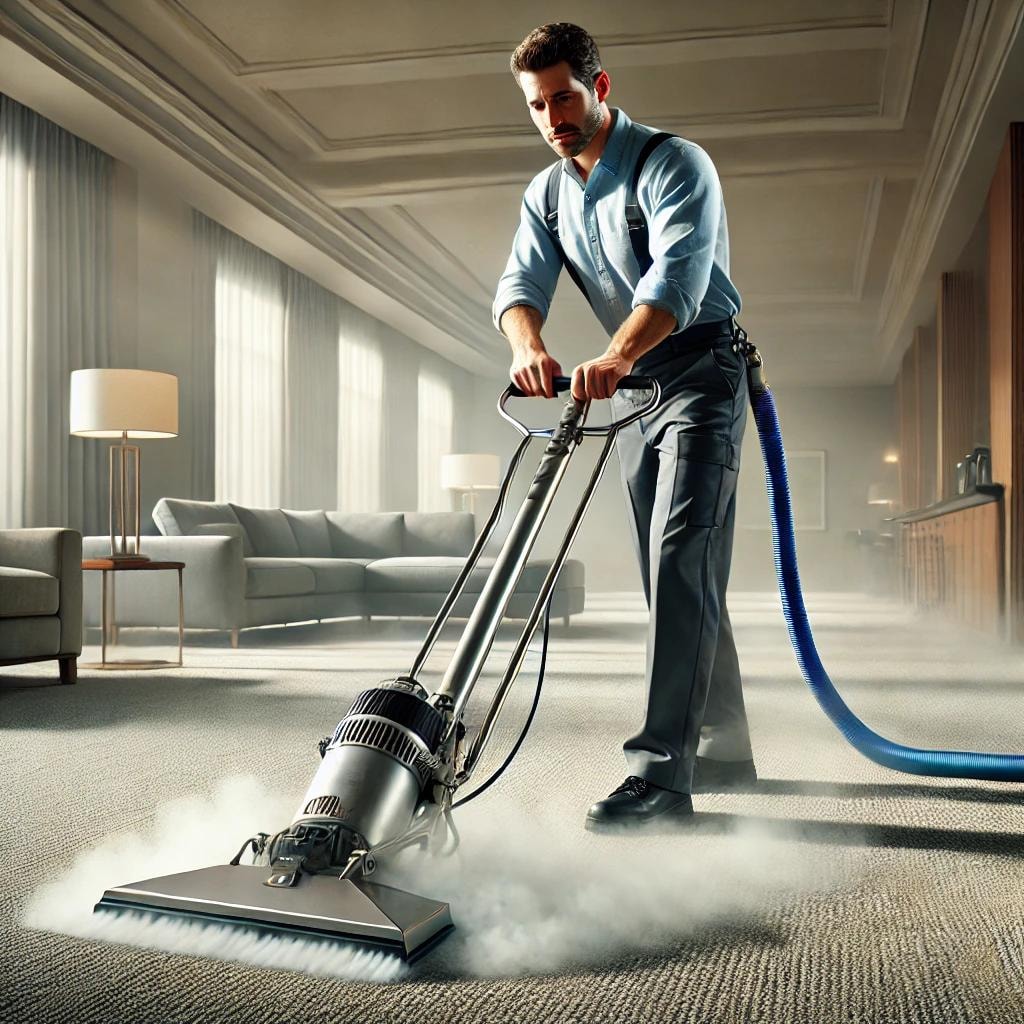 Customers interests are carpet cleaned with hot water, however area rugs in your house need to avoid steam cleaning! 