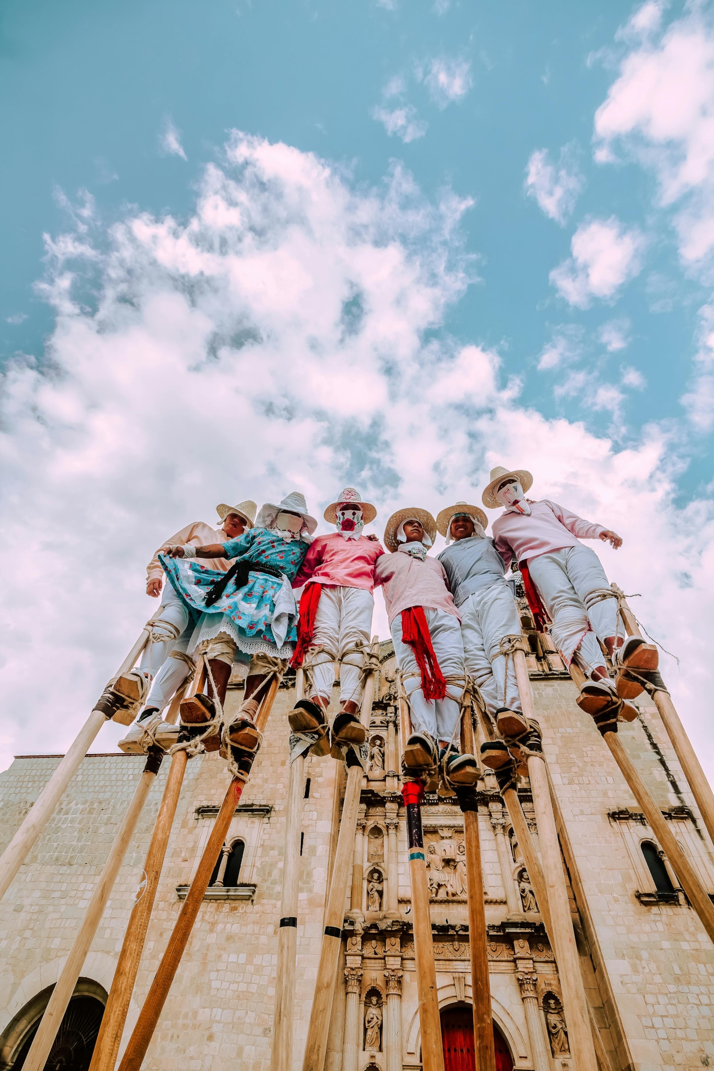 The Danza de los Voladores ritual, where performers descend upside down from a tall pole in Mexico. fun facts about mexico