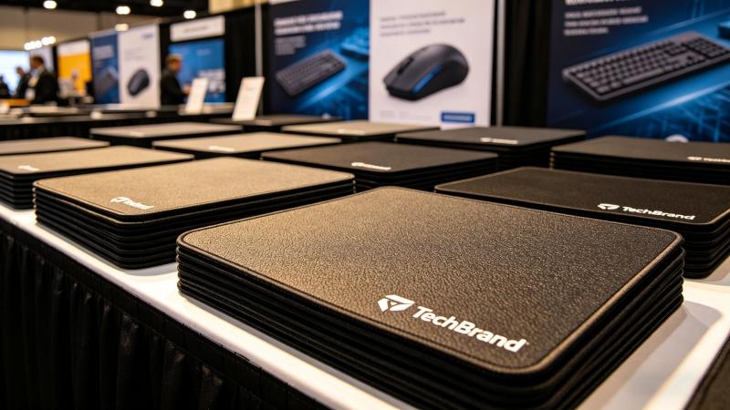 Why Bulk Mouse Pads Are Effective Trade Show Giveaways