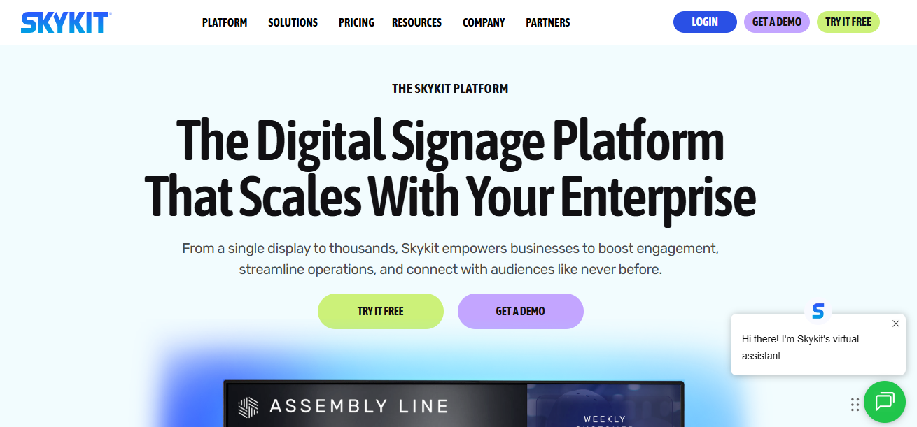 8 Best Conference Room Digital Signage Software Companies in 2026 5 skykit