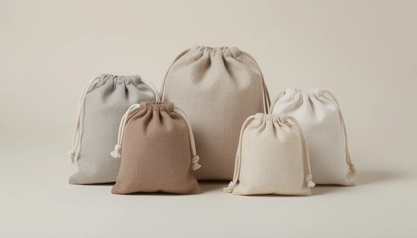 canvas drawstring bags