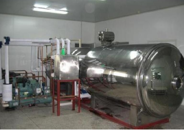 Vacuum freeze-drying machine