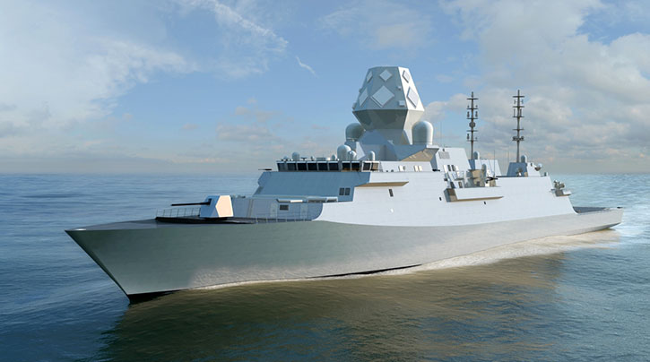 The Australian government chose BAE Systems to develop nine warships for the Royal Australian Navy