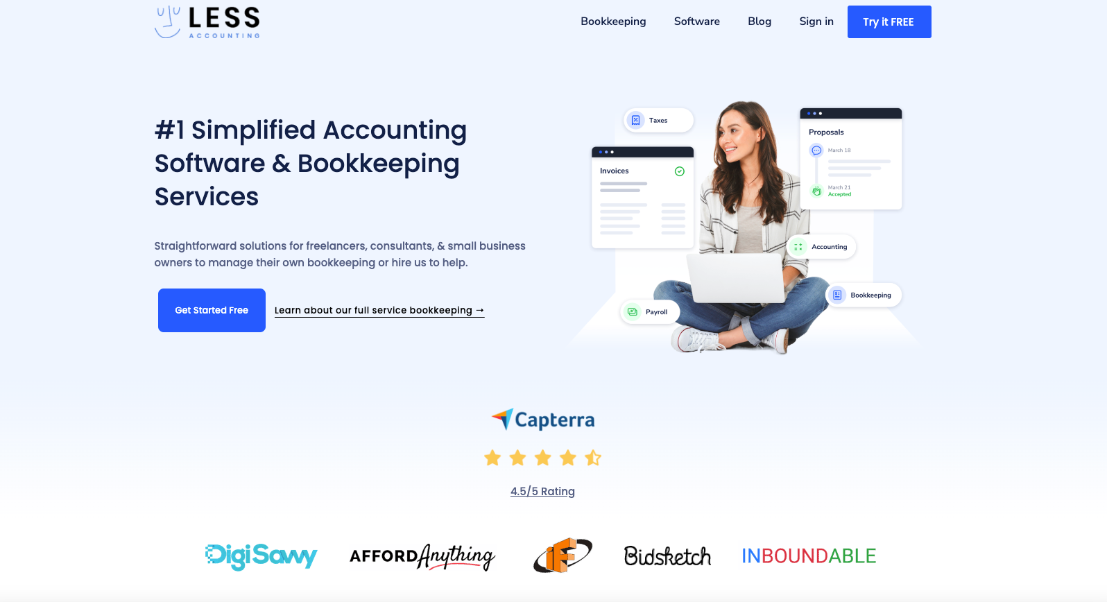 Less Accounting - best accounting software for Shopify