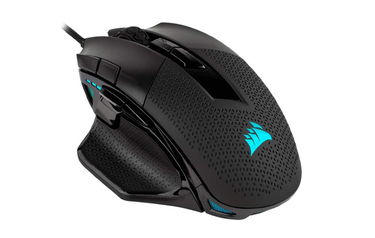 Corsair Nightsword - Lightweight gaming mouse with pinky button