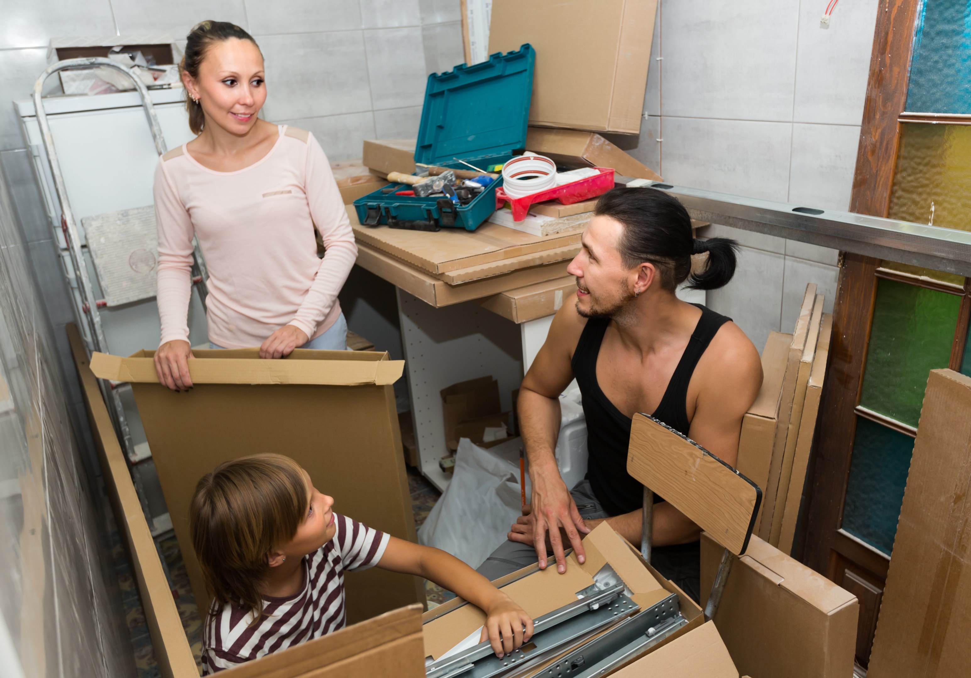 Family packing Boxes