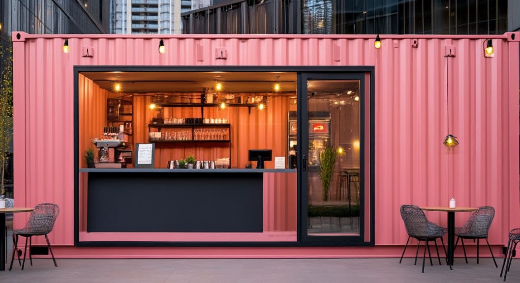 Shipping Container Cafe for Sale