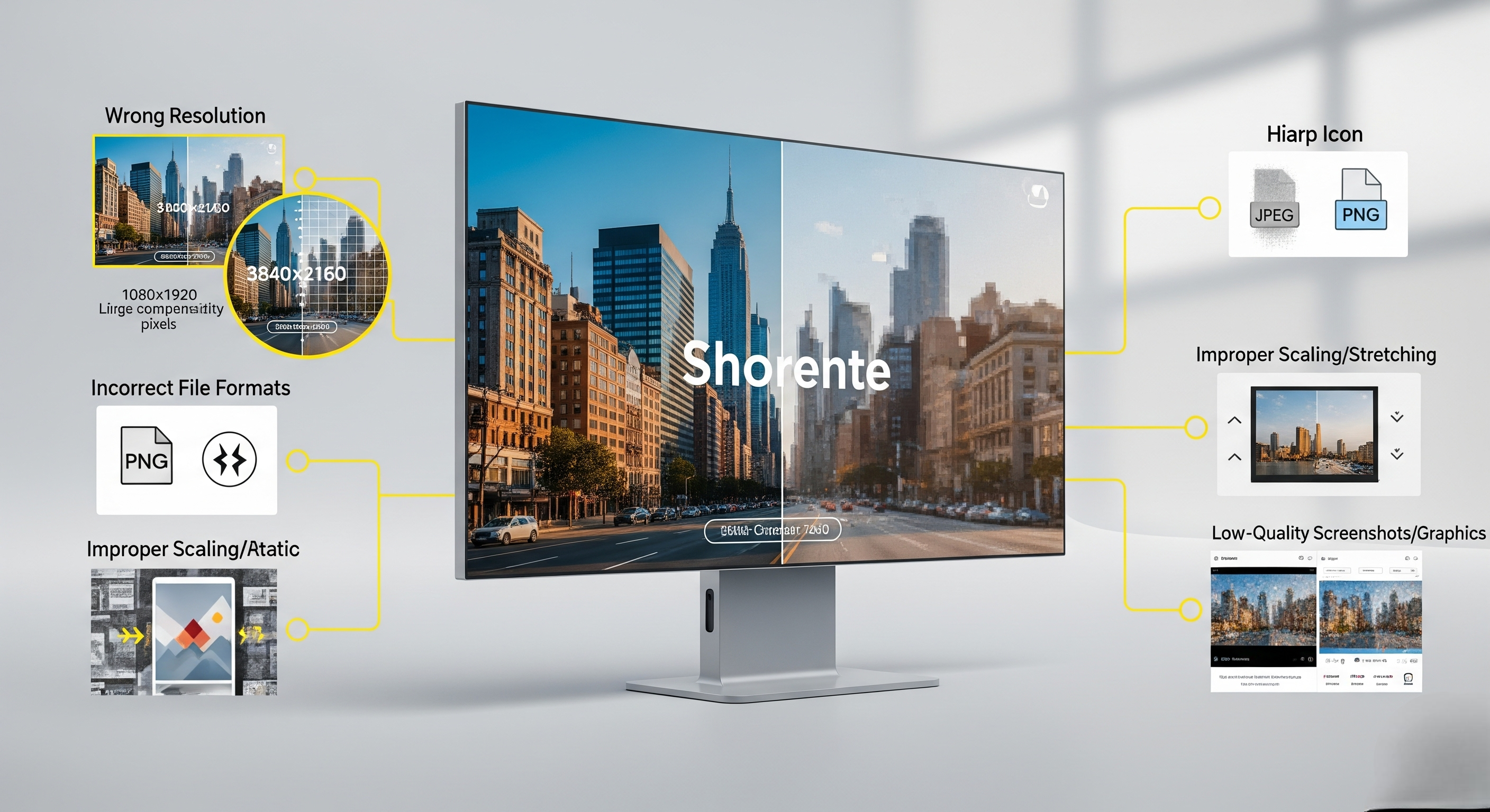 issues that cause blurry or pixelated digital signage images