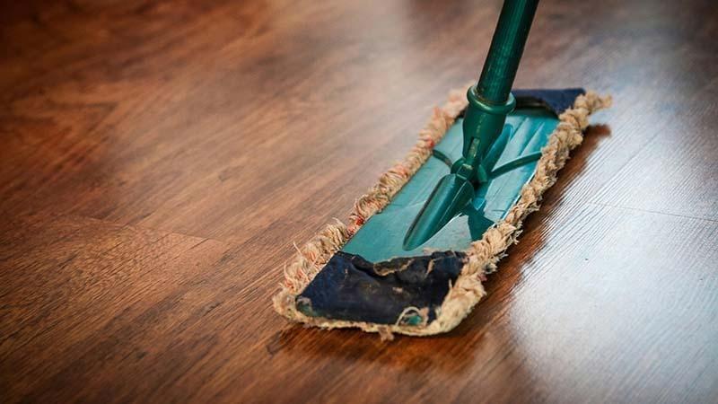 Dirty old Microfiber mop