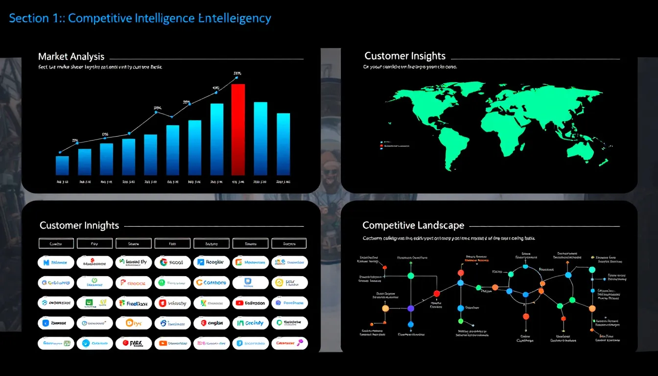 Examples of successful competitive intelligence strategies.