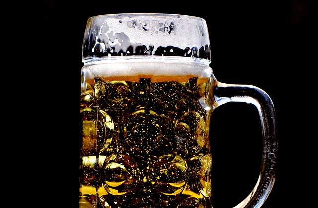 beer, mug, glass mug