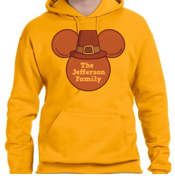 Family Thanksgiving Pilgrim Hat Park Inspired