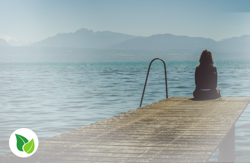 Girl feeling alone in post about Spiritual Awakening Stages
