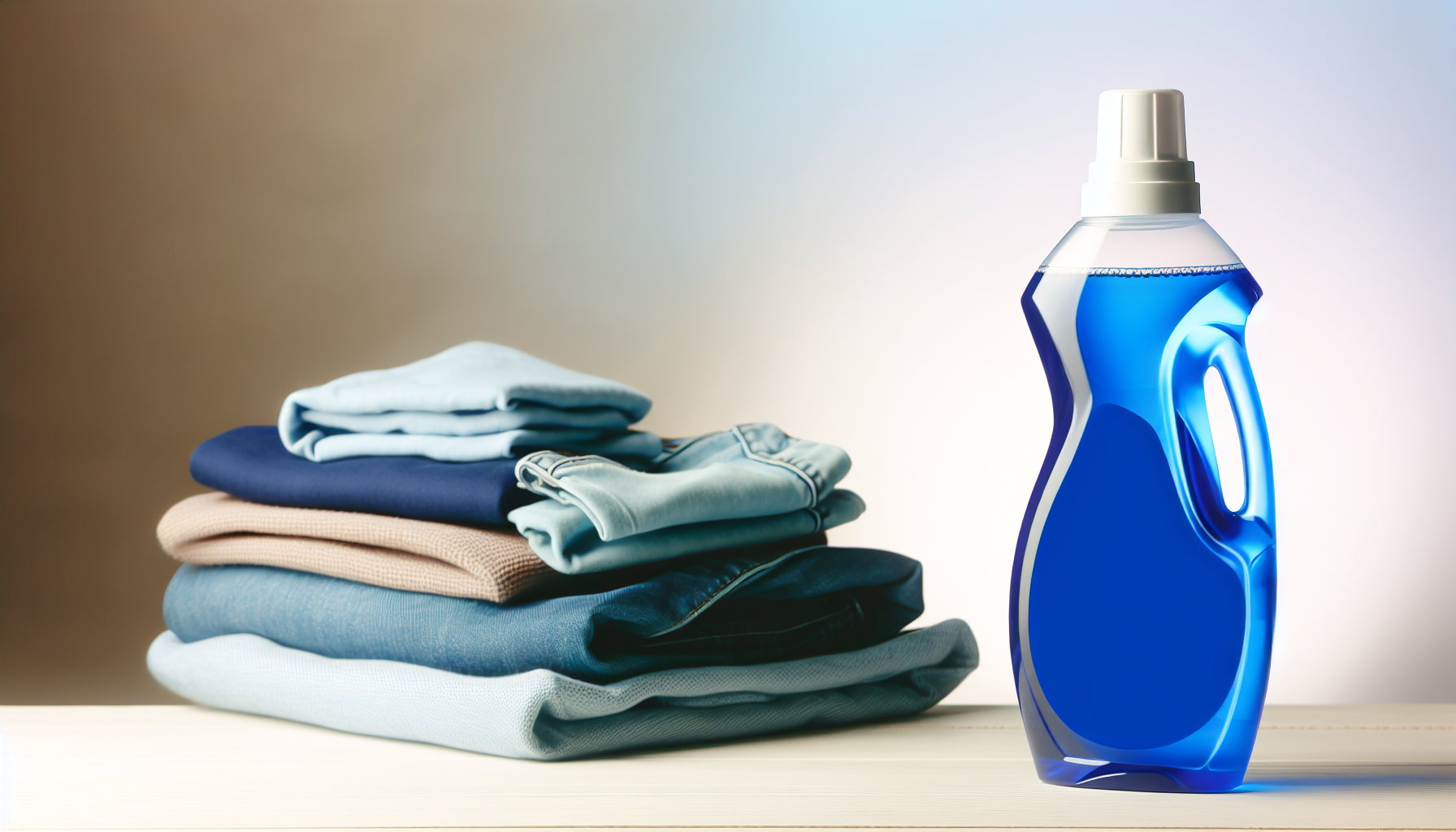 Laundry detergent and soft water for laundry