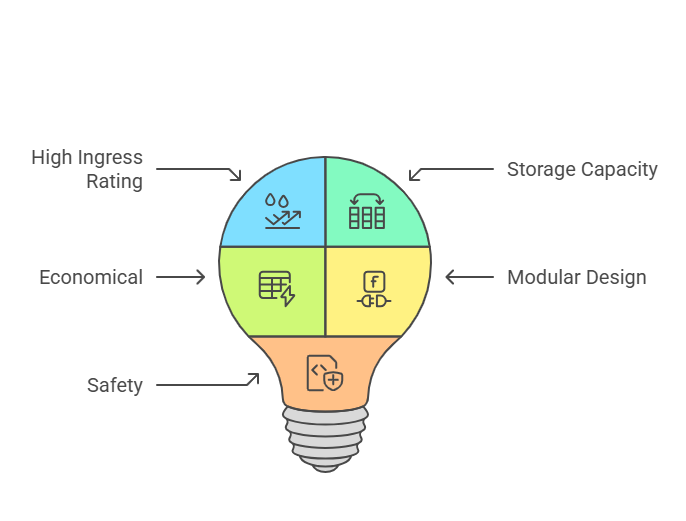 Key features of GivEnergy solar battery