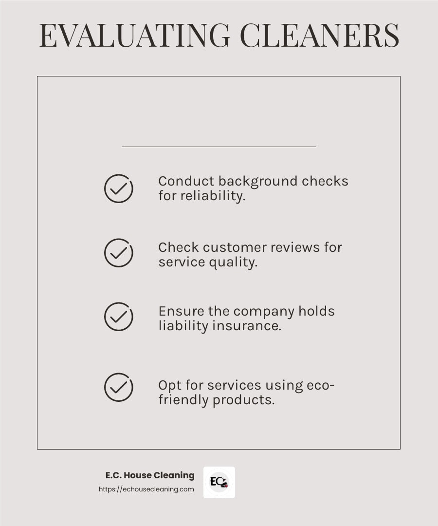 Eco-friendly cleaning products are better for your home and the planet. - reputable cleaning company in Massachusetts infographic checklist-light-beige