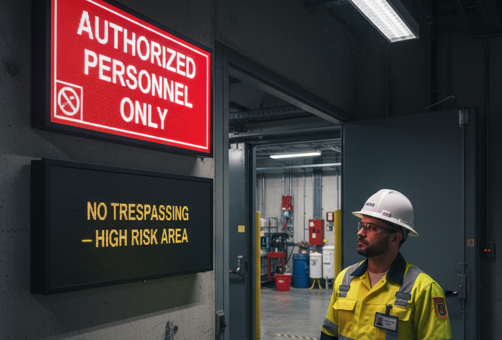 What Is The Importance of Safety Signage in Your Workspace 9 admittance signs