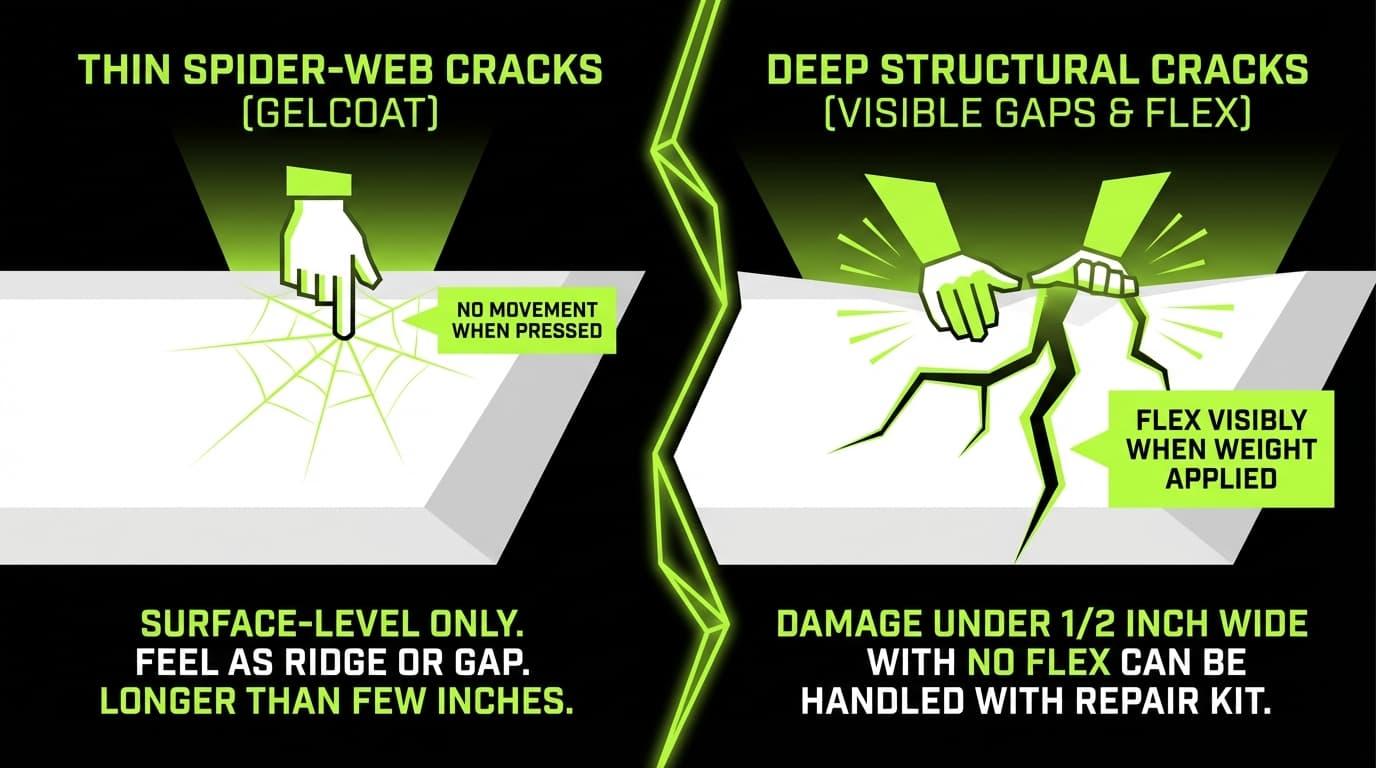 Cosmetic vs. Structural Cracks: How to Tell the Difference