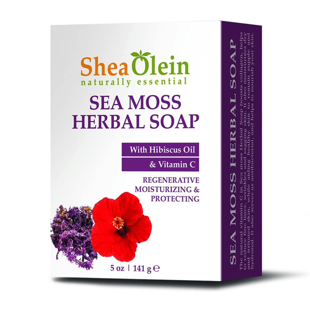 Shea Olein Sea Moss Herbal Soap 