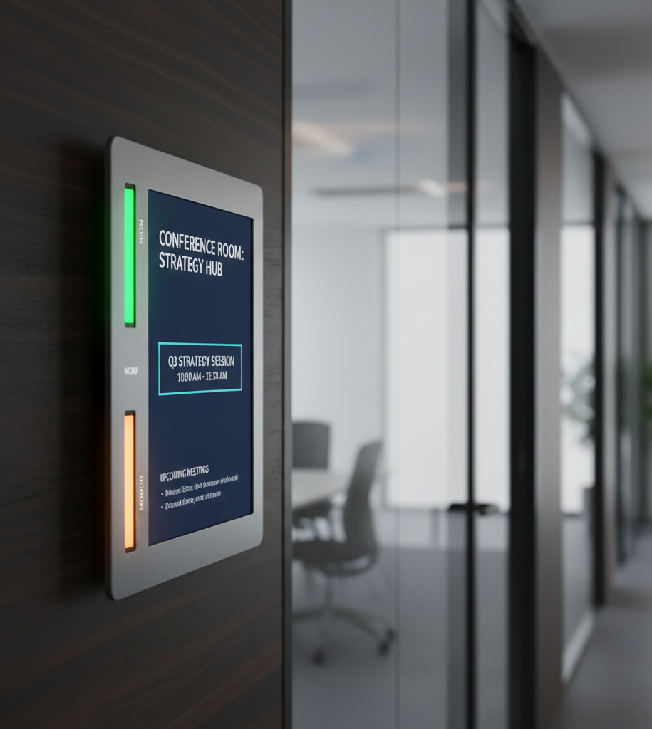 10 Best Signs for Conference Rooms Every Office Needs 11 conference room signage with LED indicators