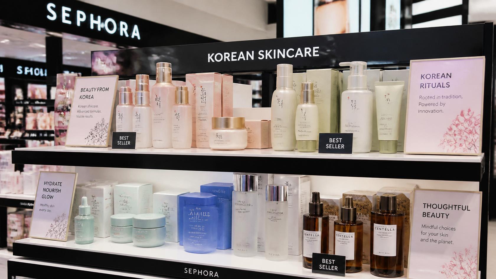 Korean beauty products found in Sephora