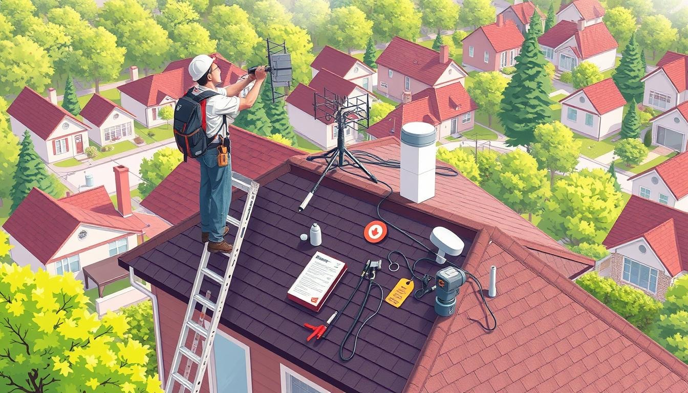 TV antenna installation cost