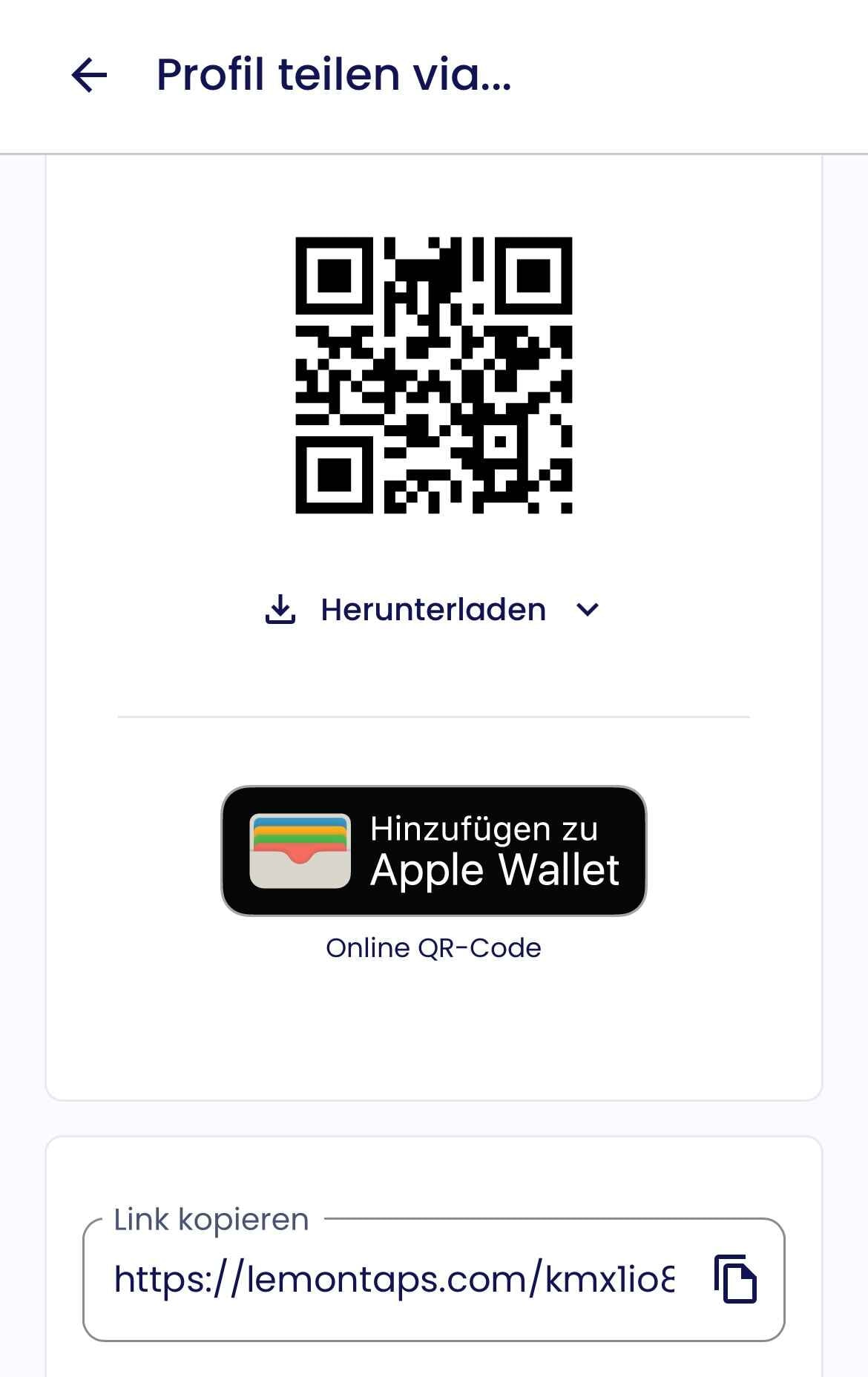 código qr apple wallet