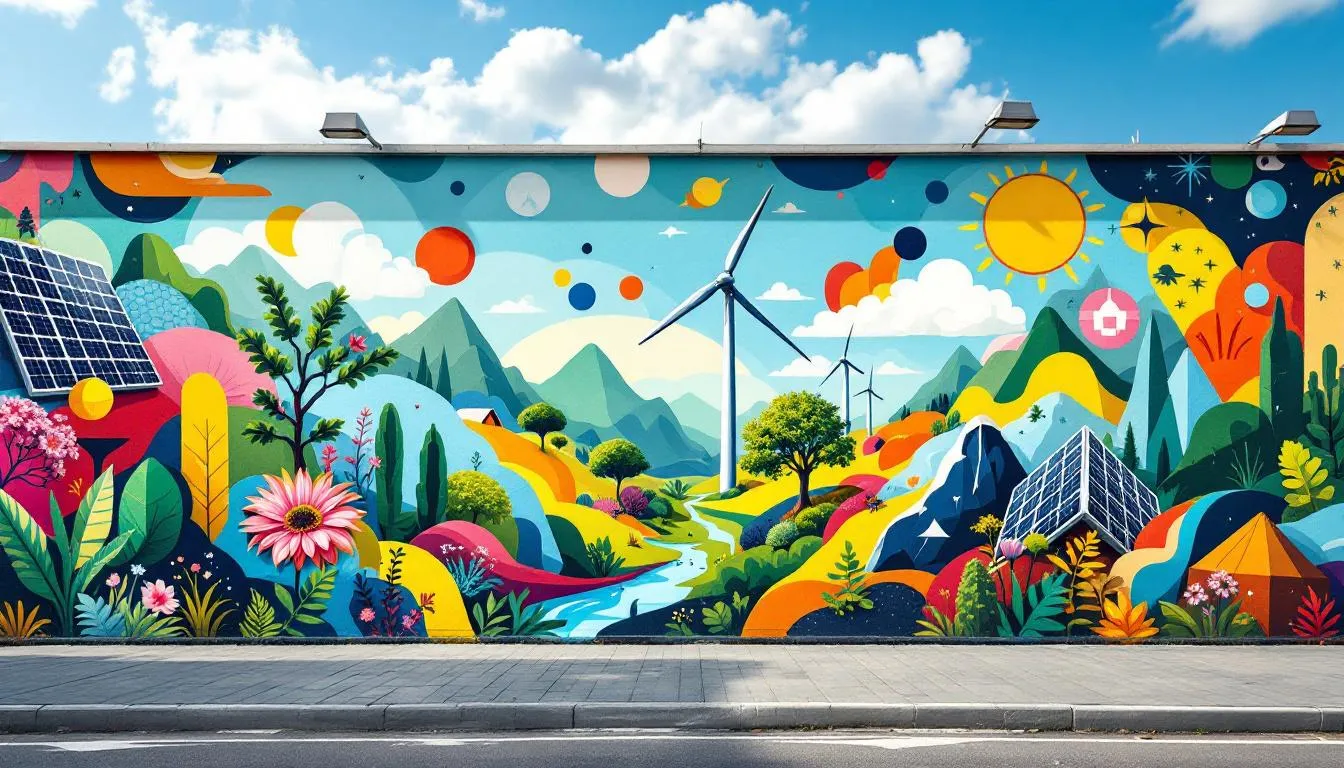 Sustainable practices in outdoor advertising.