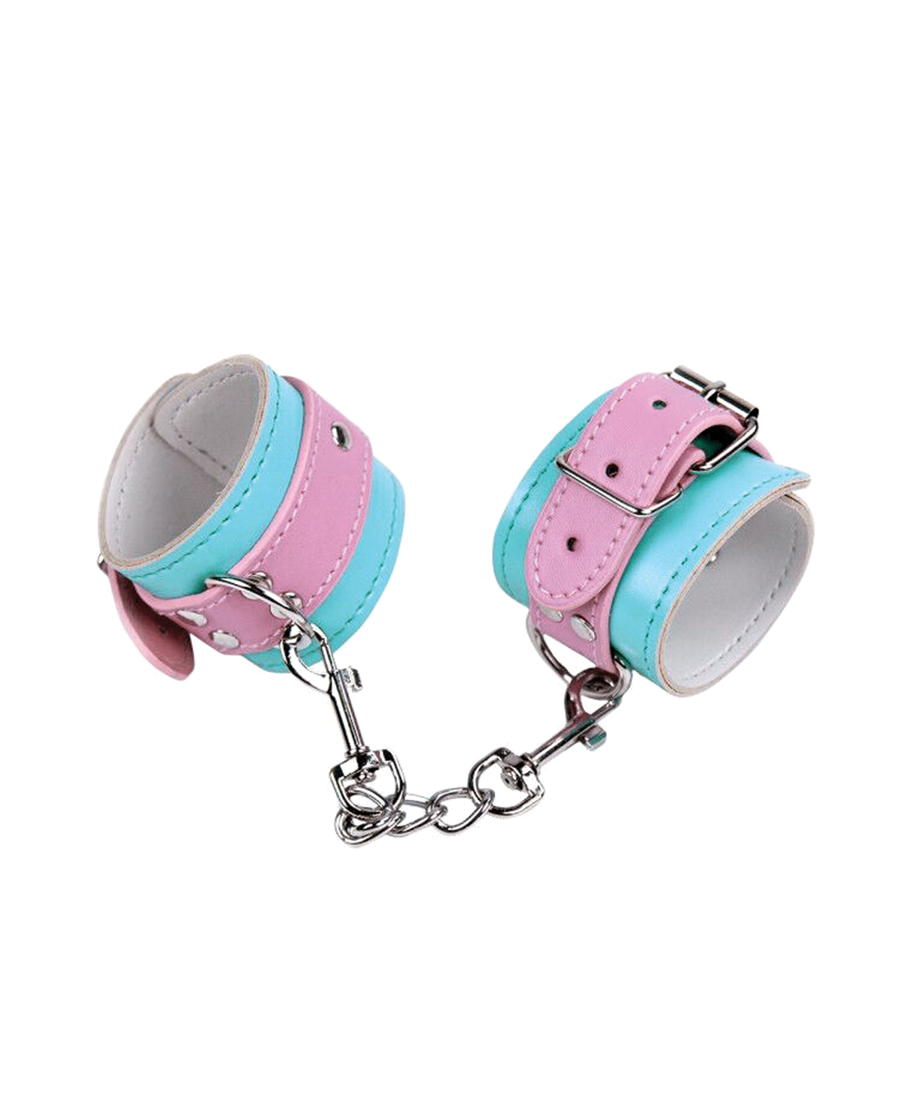 Nobu Fetish Handcuffs – Pink/Blue