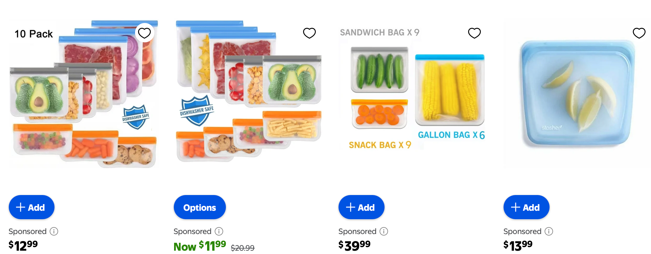 best selling items on facebook marketplace - resuable silicone food bags 