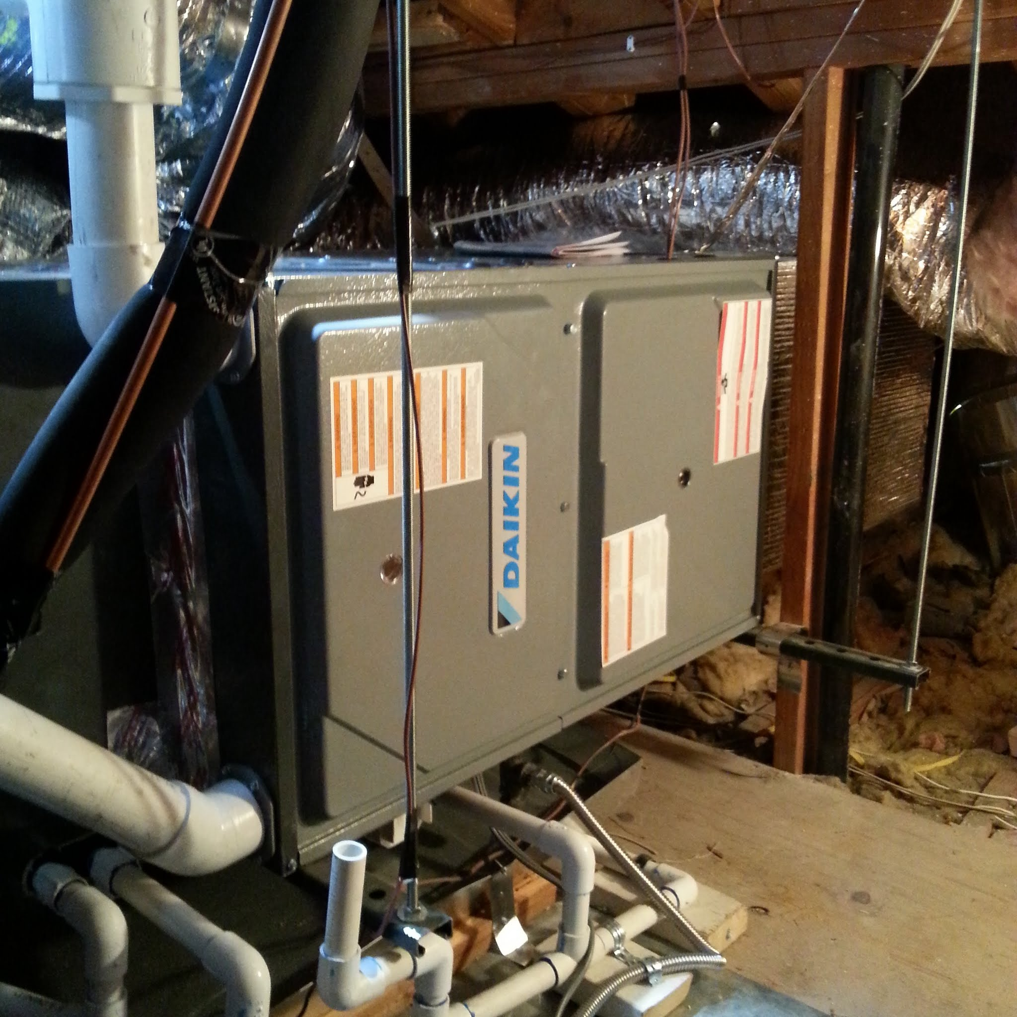 Daikin Furnace Installation