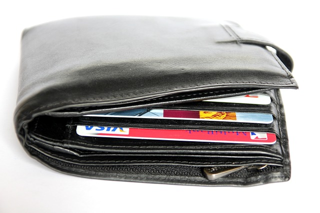 wallet, credit cards, pay