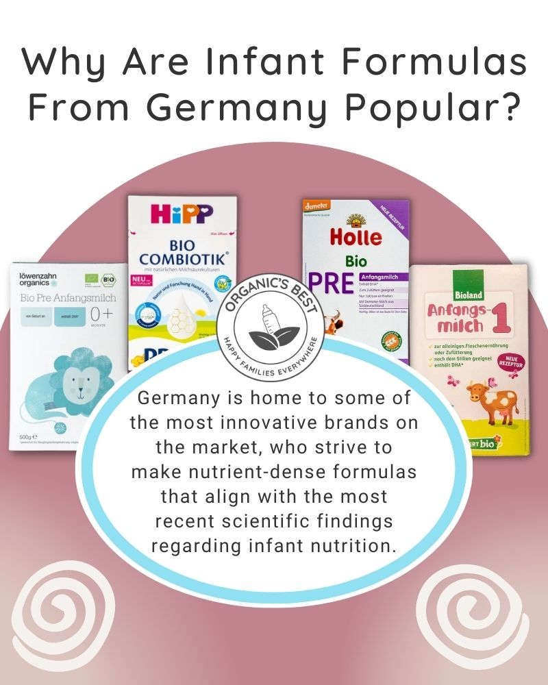 Why Are Infant Formulas From Germany Popular? | Organic's Best