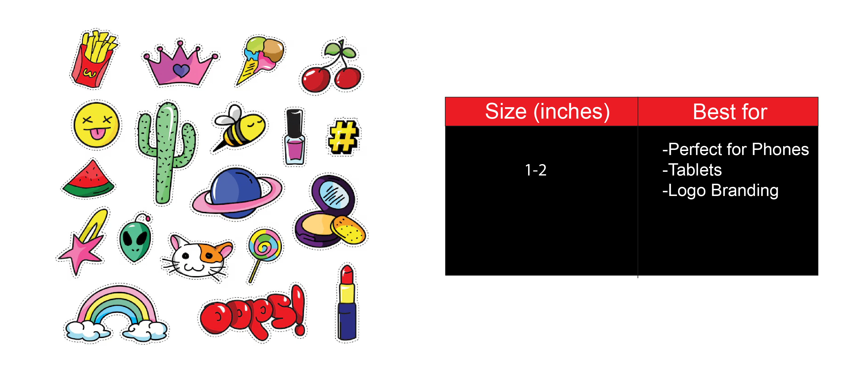 Best Sticker Sizes for Packaging & Promotions