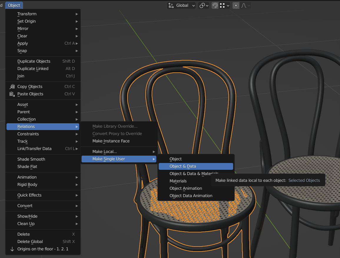 Blender duplicate object – Difference between Alt and Collection Instances - blog.imeshh.com