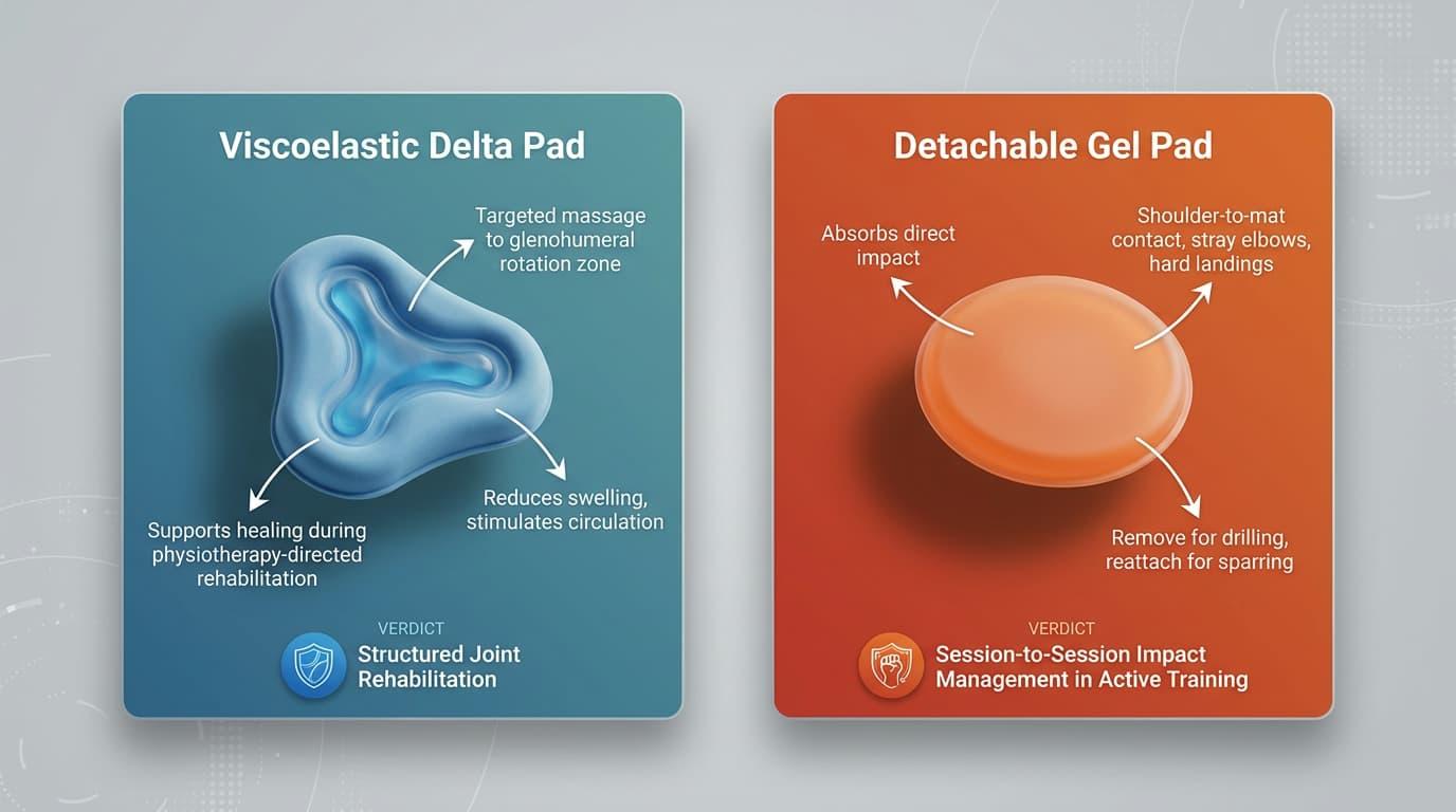 Padding: Impact Absorption vs. Joint Offloading