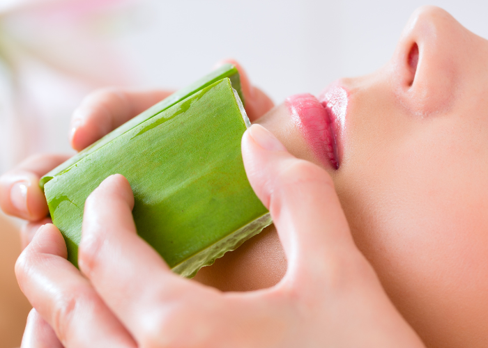 Gel de aloe vera medicinal
