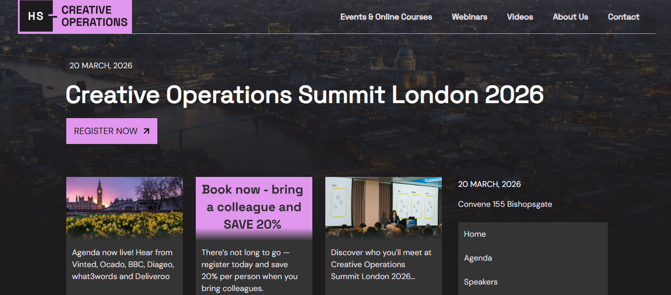 Creative Operations Summit (London)