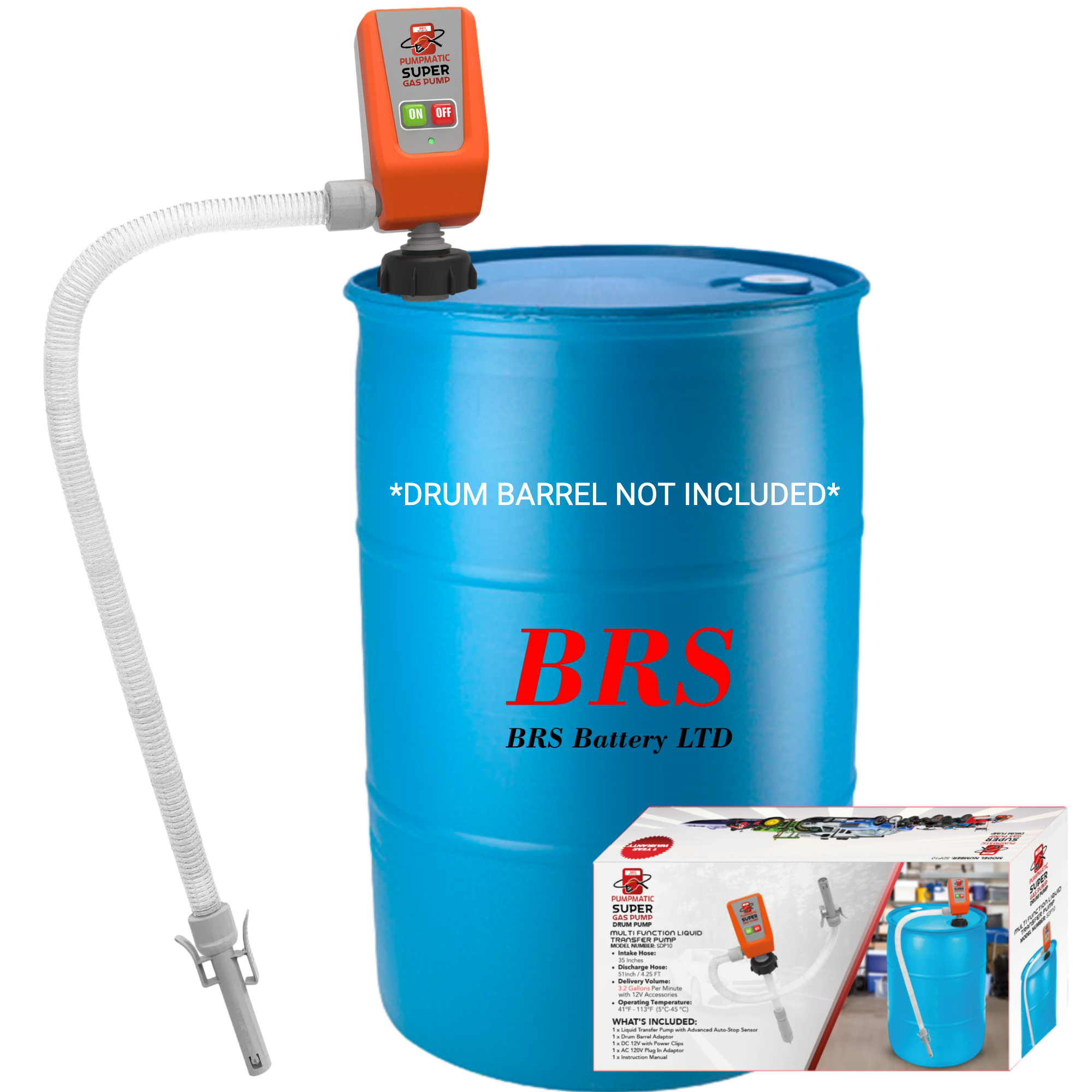 45 Gallon and 55 Gallon Drum Pump
