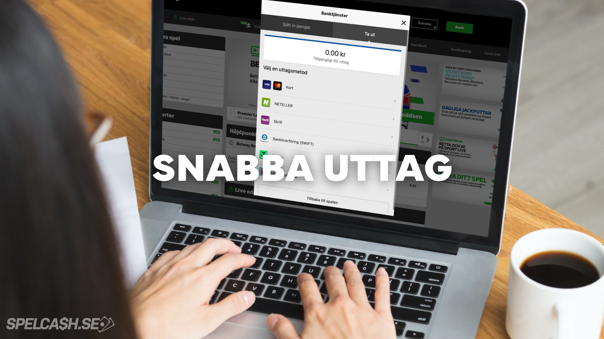 Snabba uttag har blivit en faktor som spelare värderar högt!