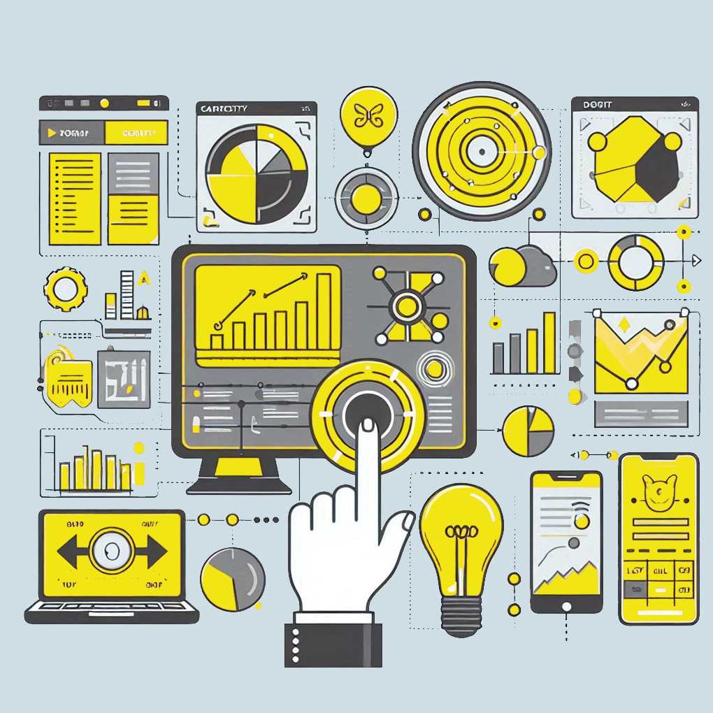 Konzeptionelle Darstellung - PowerBI im Projektmanagement