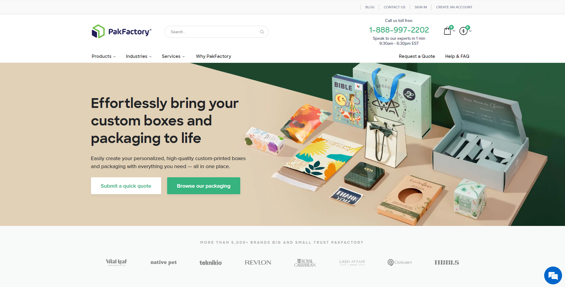 PakFactory - Homepage
