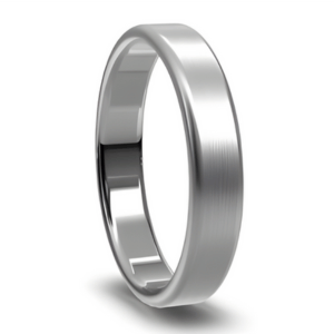 Vyriški vestuviniai žiedai Double Comfort dizaino - fashiongold.lt