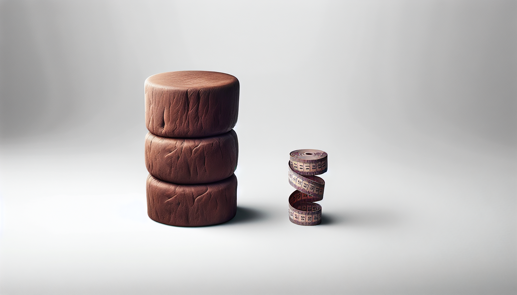 Illustration of normal and narrow stool shapes