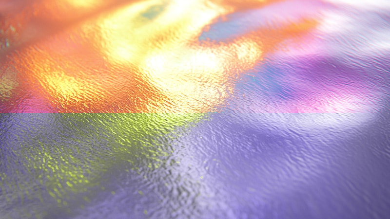 Iridescent vinyl texture