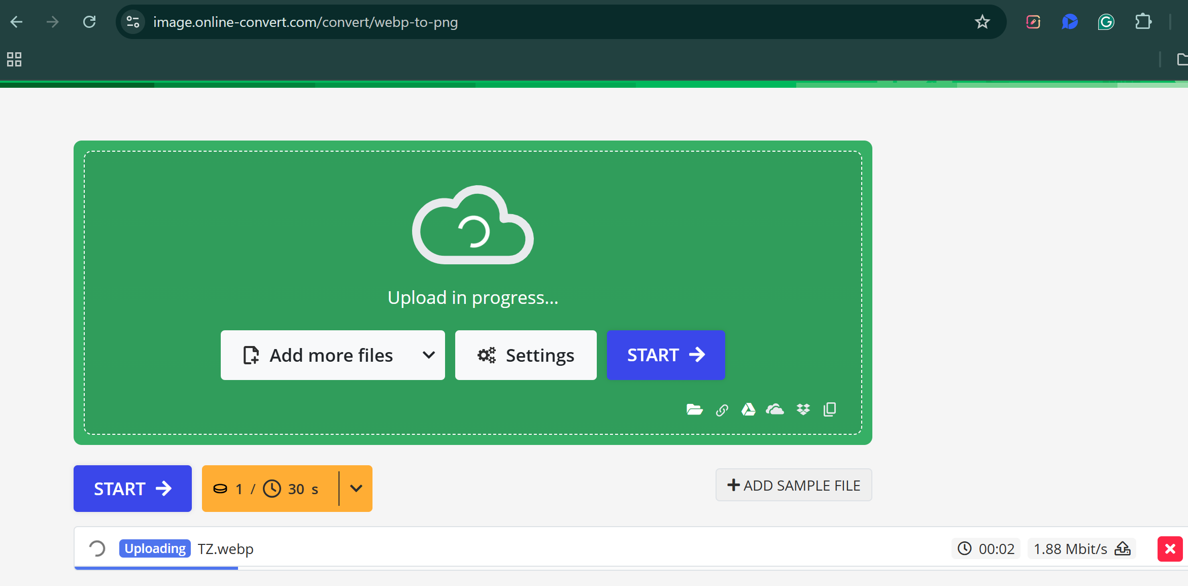 Using Online-Convert