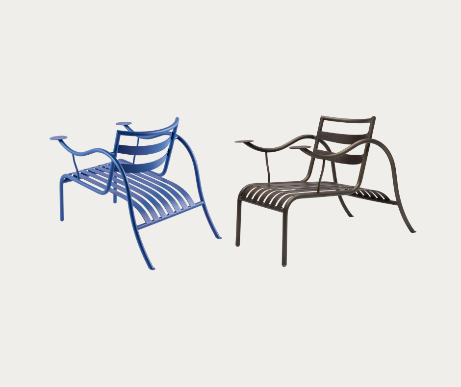 add stools or place it outdoors with planters; either way, it has a particular function