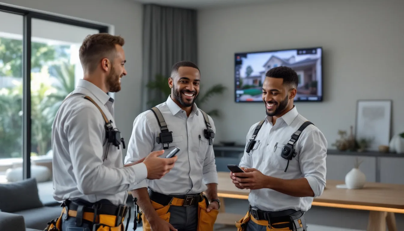 Customization options for burglar alarm systems.