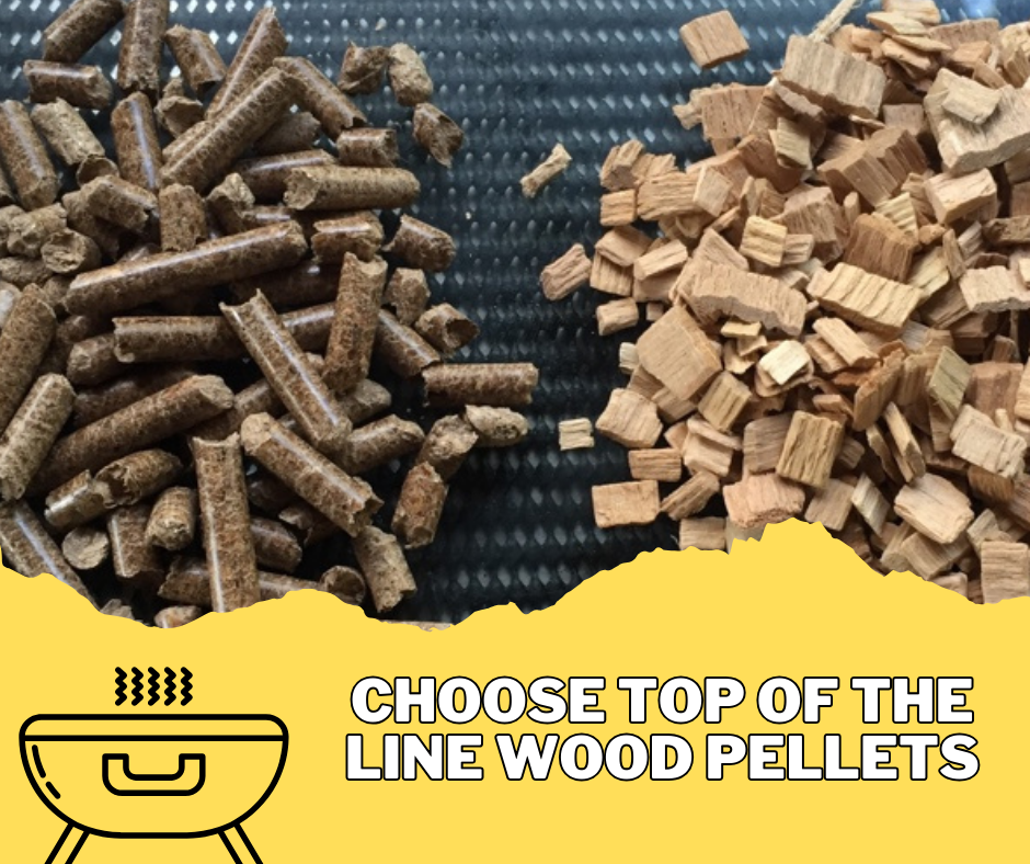 pellet grill wood